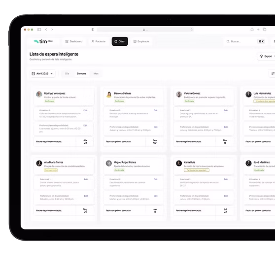 Lista de espera automática